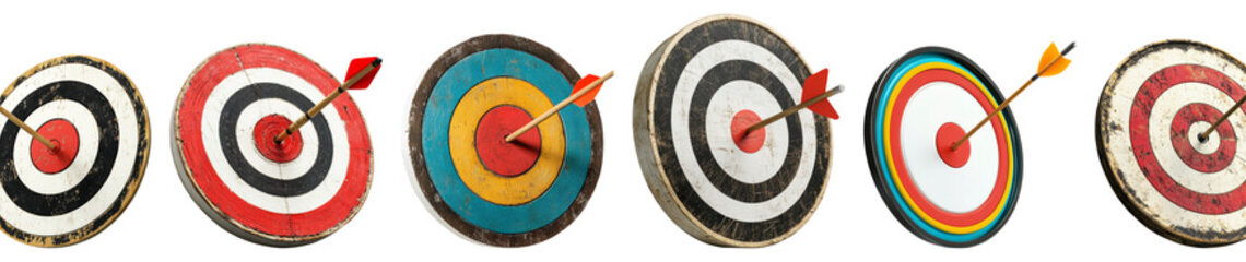 Multiple skiver med pil